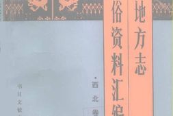 西北–中国地方志民俗资料汇编-西北卷 PDF电子版下载