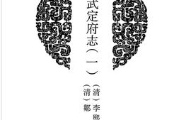 山东–山东府县志辑21-咸丰武定府志-(一)-中国地方志集成 PDF电子版下载