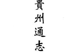贵州–贵州编08-民国贵州通志(三)-中国地方志集成 PDF电子版下载