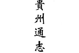 贵州–贵州编11-民国贵州通志(六)-中国地方志集成 PDF电子版下载