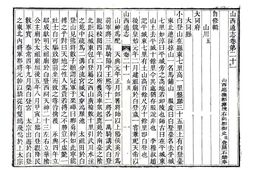 山西–山西通志(雍正)卷021-040-国图 PDF电子版下载