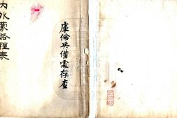 蒙古–内外蒙古路程表(清末)-国图 PDF电子版下载