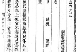 (康熙)长葛县志(卷三、卷四) PDF电子版下载